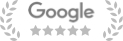 5 star rating on Google