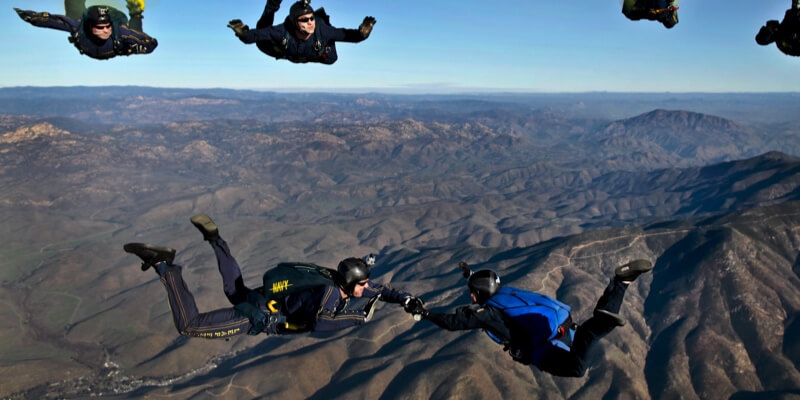 Skydiving